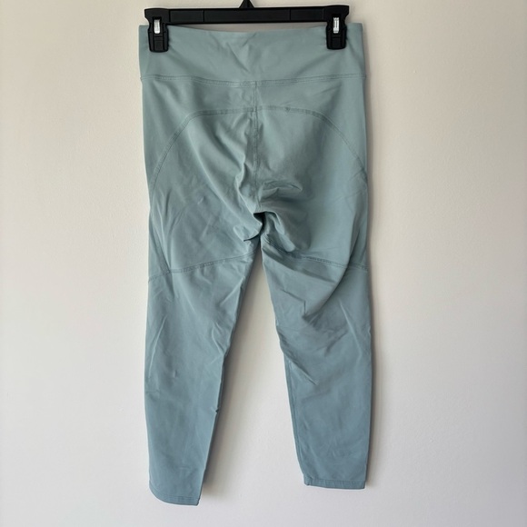 Outdoor Voices Teal Blue High Rise Leggings Athletic Active Wear Workout Gym - Picture 5 of 8
